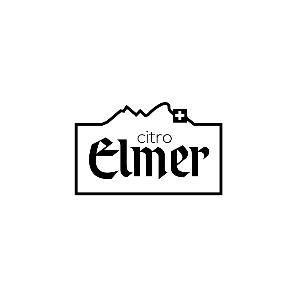 Schlichtes schwarz-weisses Logo mit einem weissen Plus-Symbol im Zentrum auf schwarzem Hintergrund; minimalistisches, modernes Design.