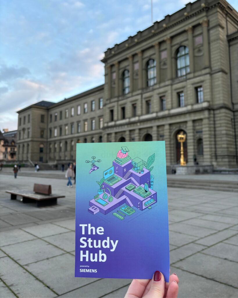Fyler für den StudyHub - ein Rückzugsort für Studierende, wo sie sich optimal auf die bevorstehenden Prüfungen vorbereiten konnten.